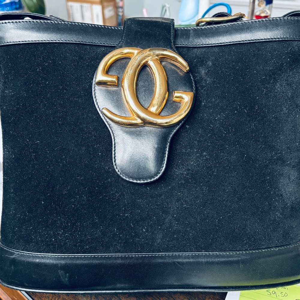 Gucci Black Designer Tote Bag